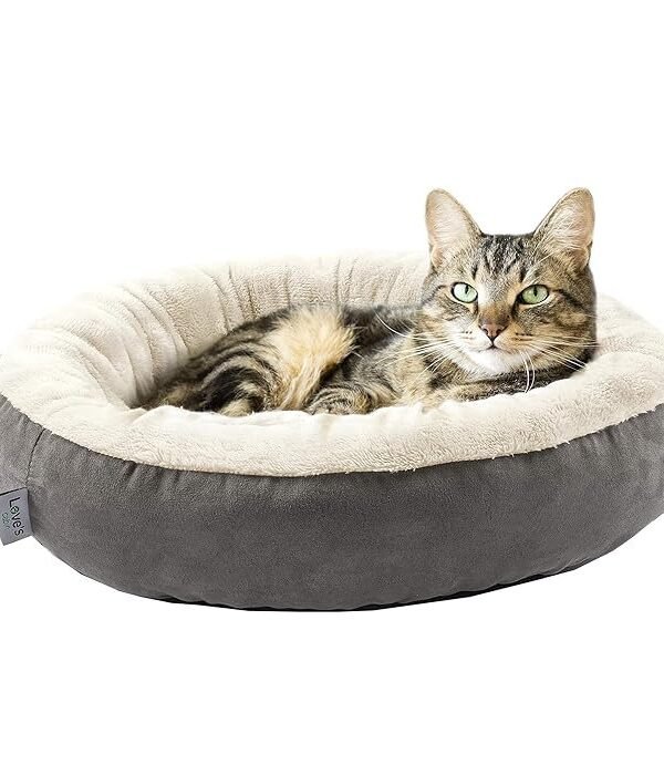 Cat And Dog Round Cushion Bed